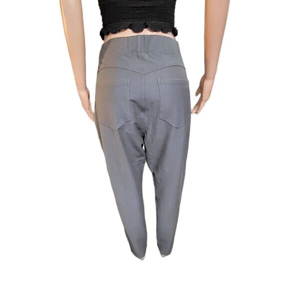 Pulp high-waist gray pull-on elastic waist pants XL - Picture 4 of 6